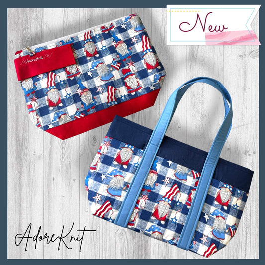 Red White and GNOME Project Bag