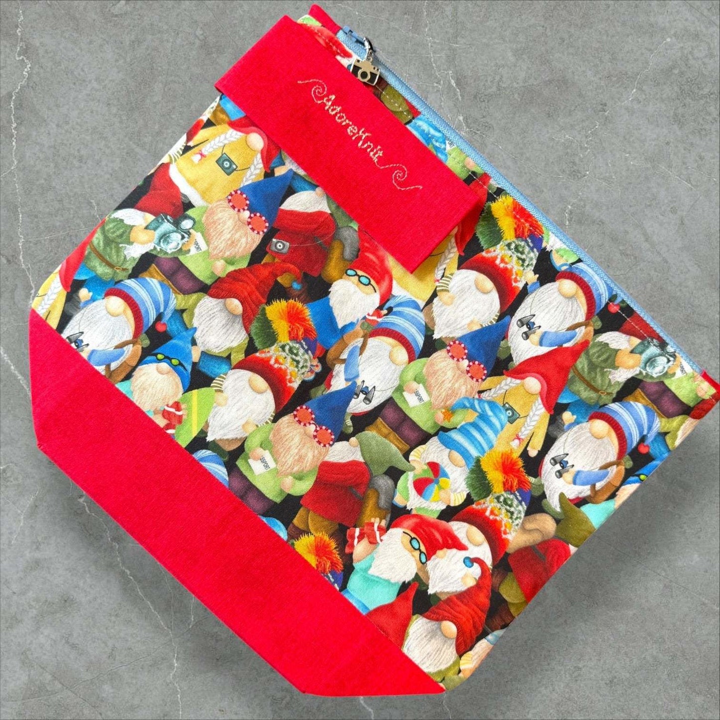 Gnomes Abroad Project Bag