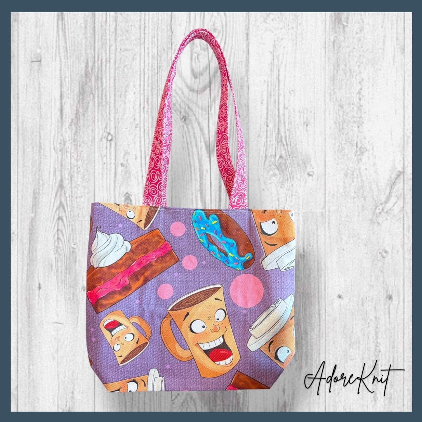 Caffeinated Cuties Project Bag
