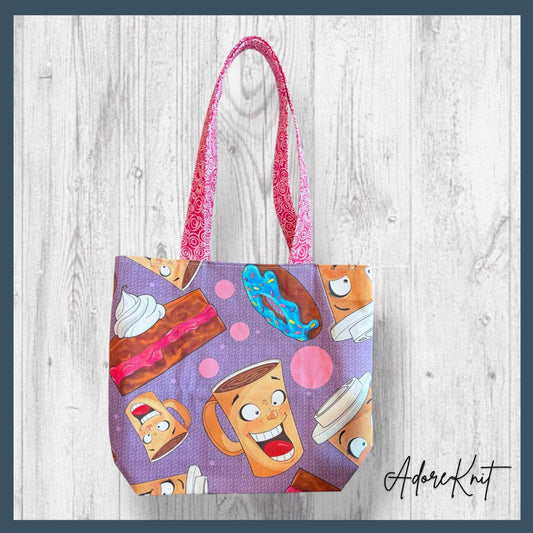 Caffeinated Cuties Project Bag
