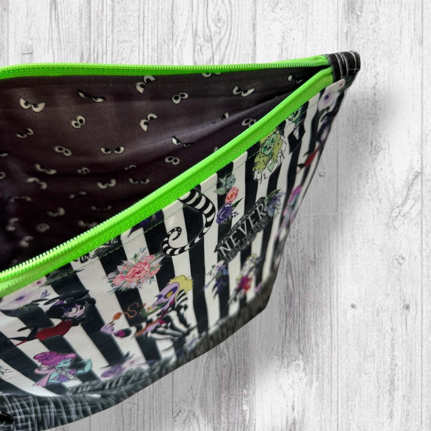Beetlejuice Stripes Project Bag