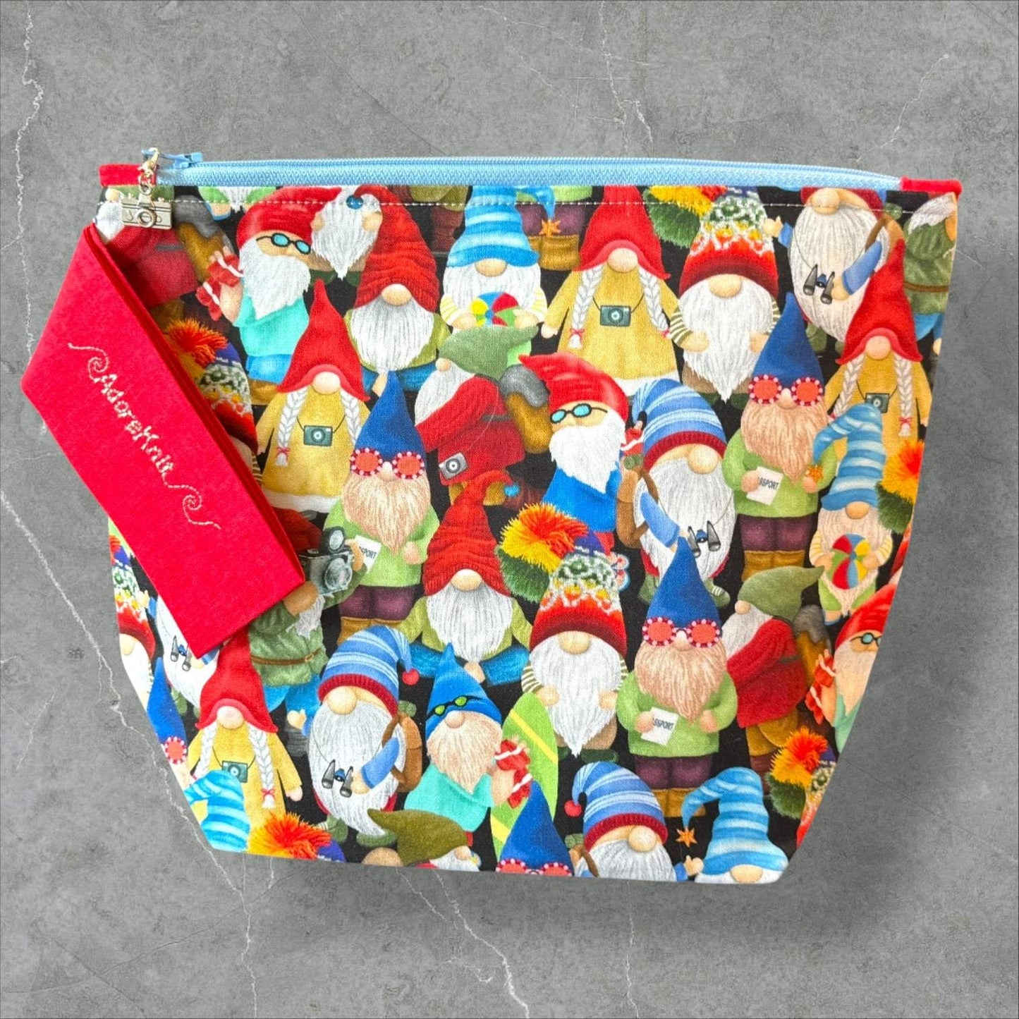 Gnomes Abroad Project Bag