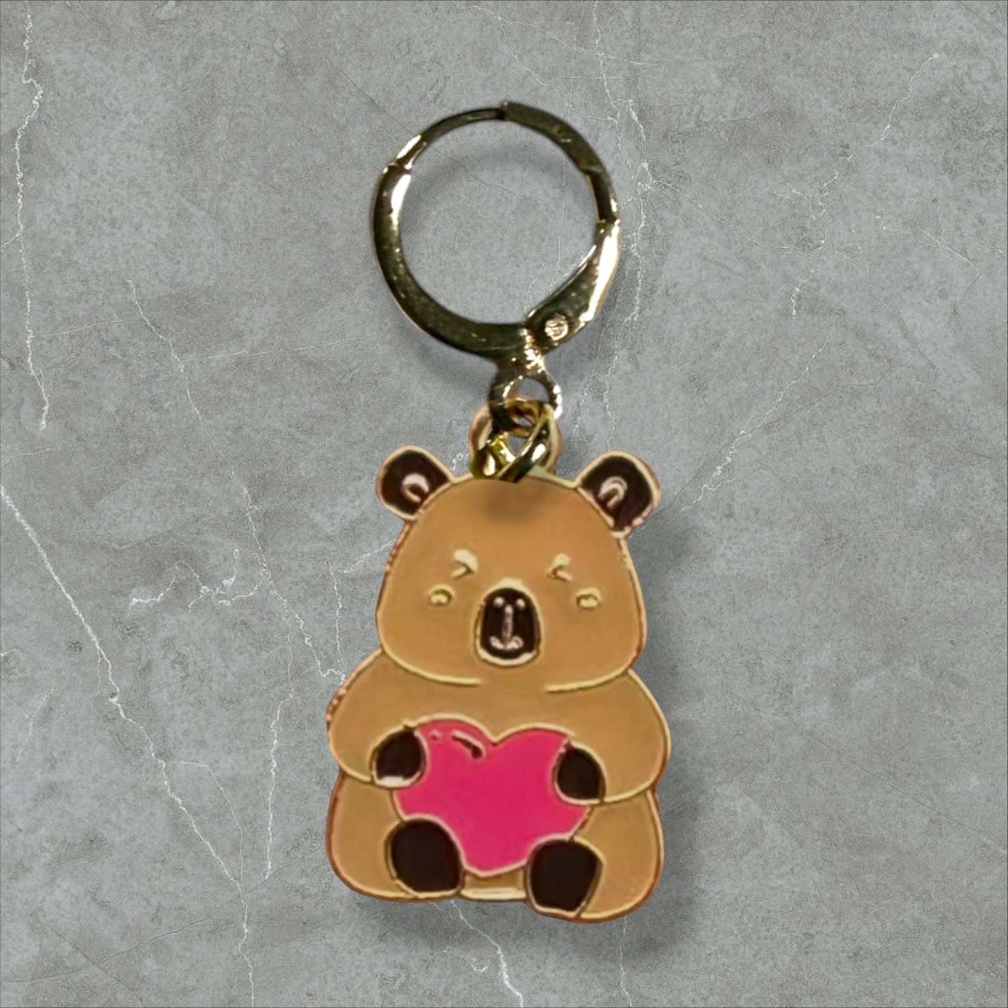 Sun Soaked Capybaras | Picnic with the Capys Progress & Stitch Marker Set