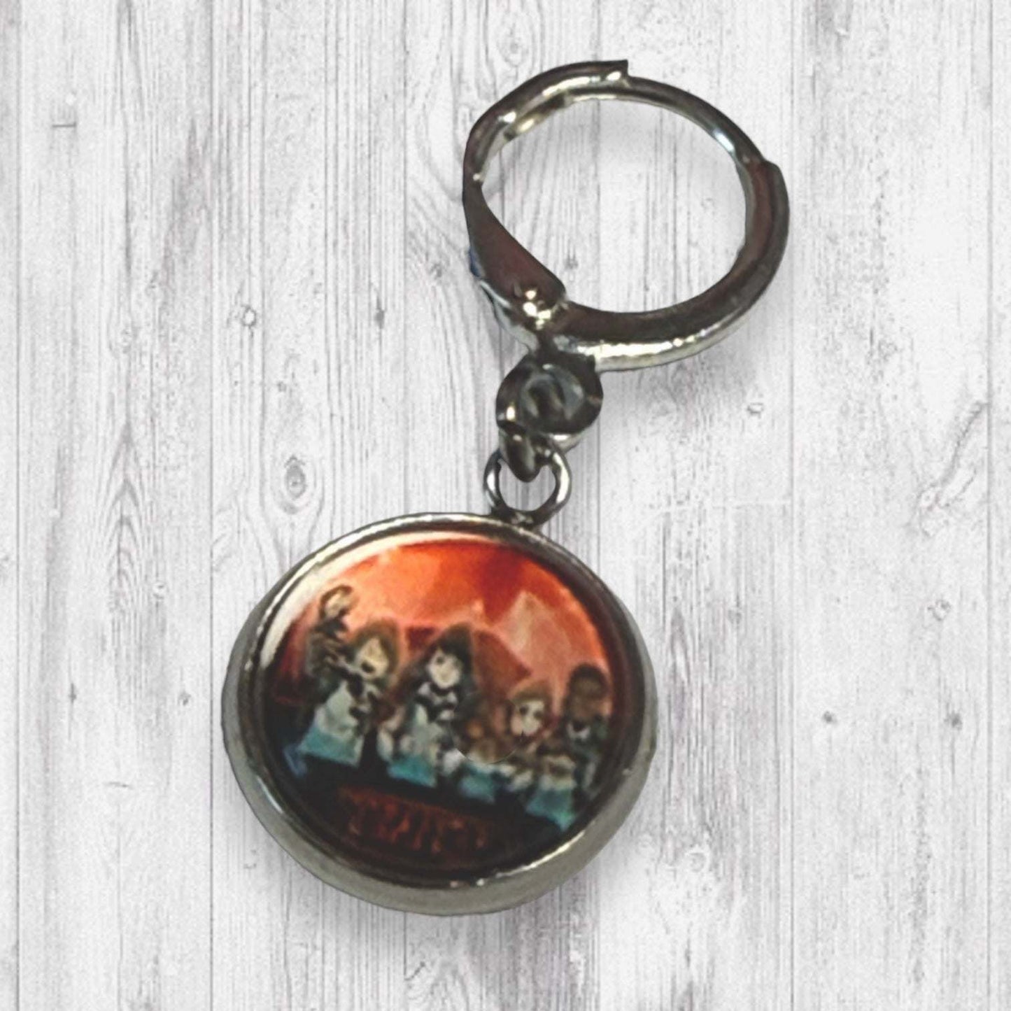 Call for Backup Stitch Markers Progress and Stitch Markers