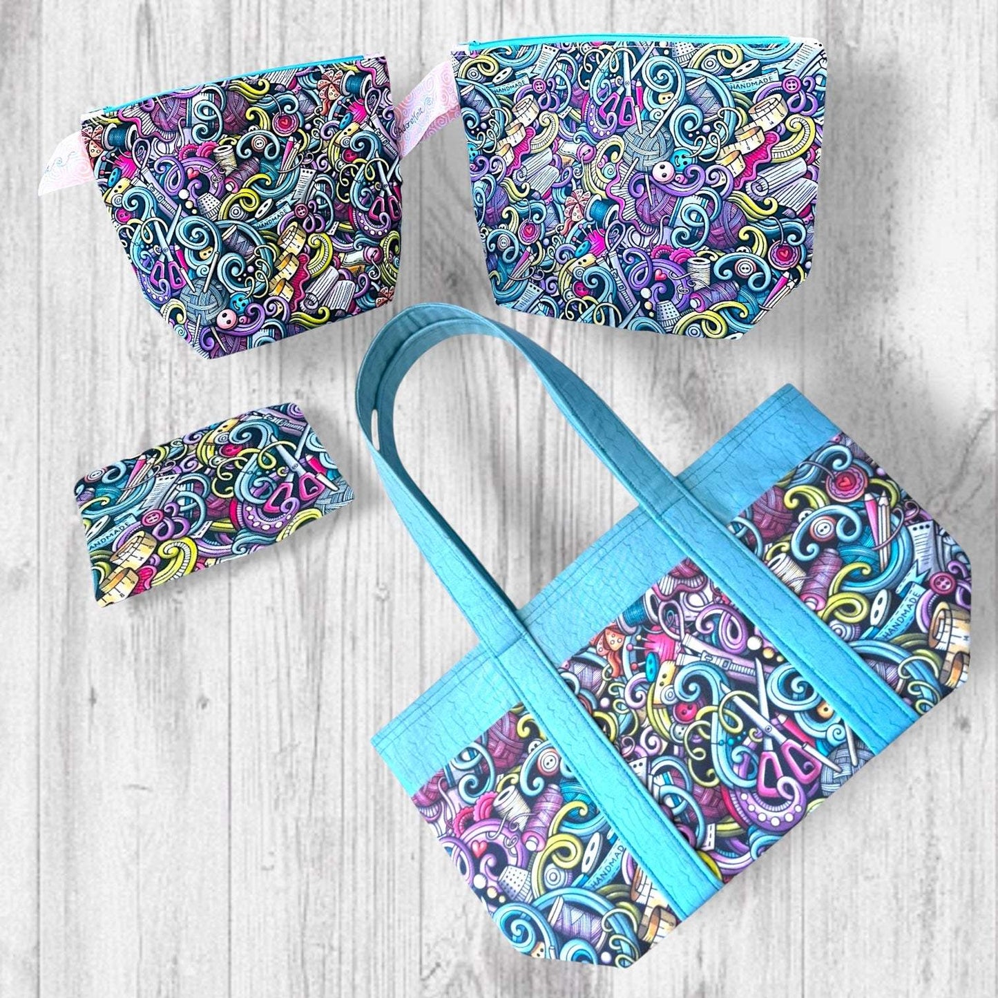 Stitchcraft and Scribbles Project Bag