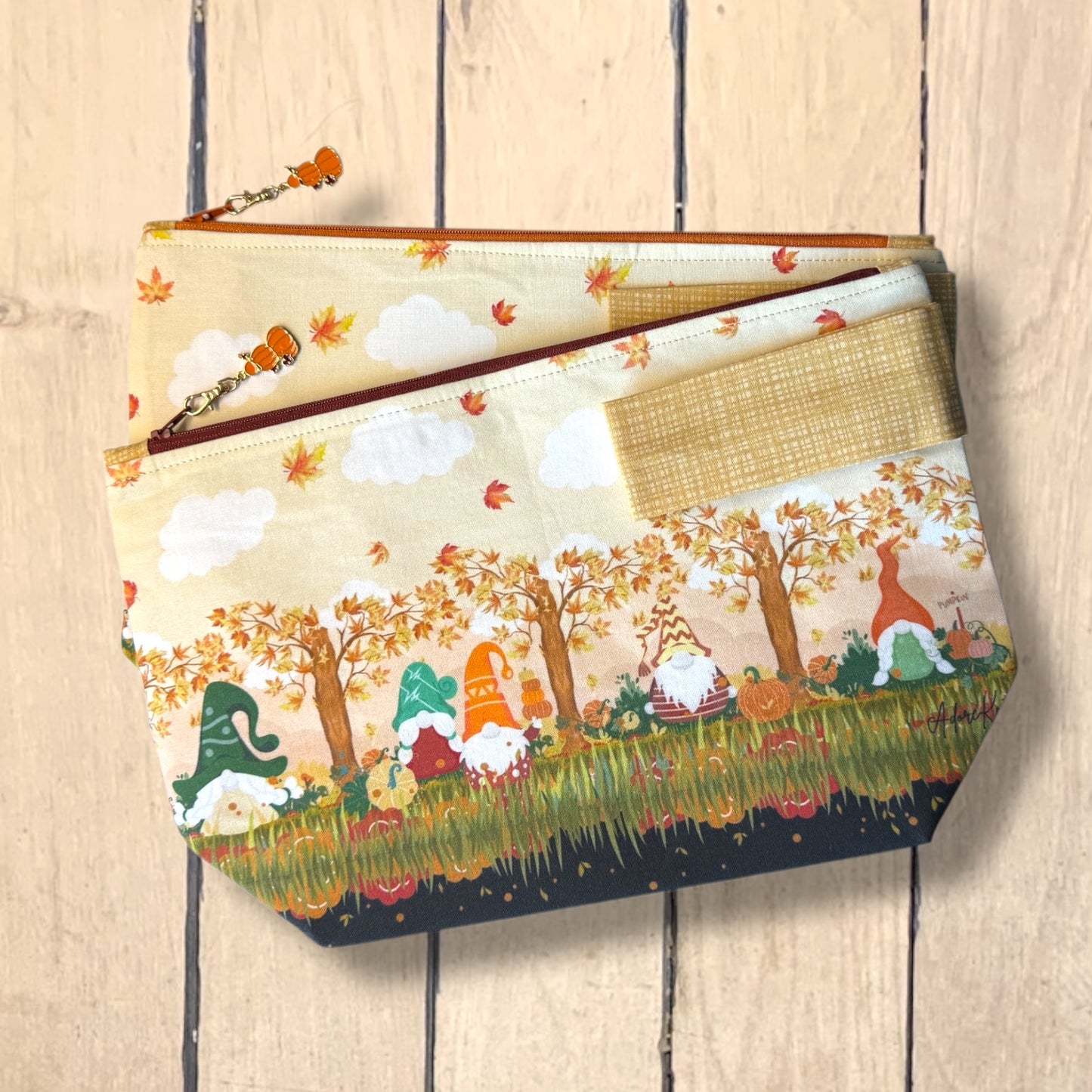 2025 Gnomeleaf Gathering Girls Progress & Stitch Marker Sets for Imagined Landscapes