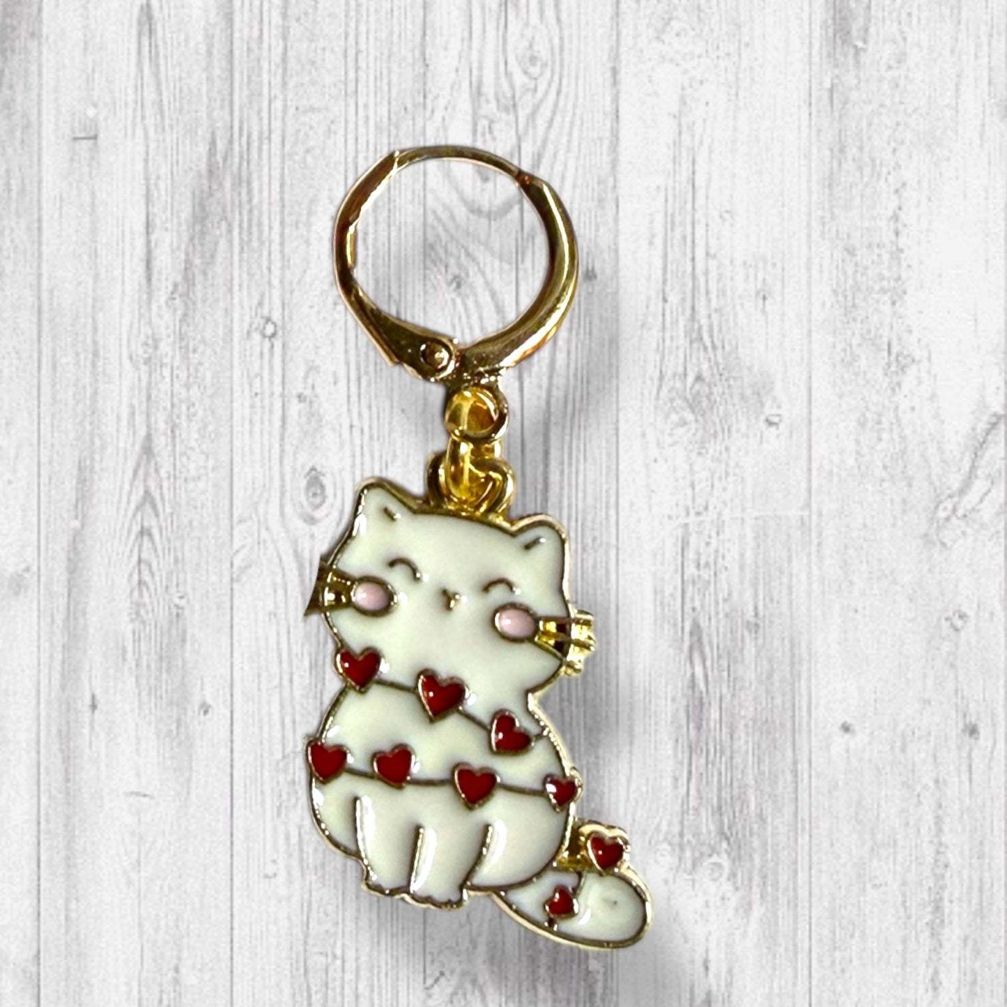 Wrapped & Whiskered Progress & Stitch Markers