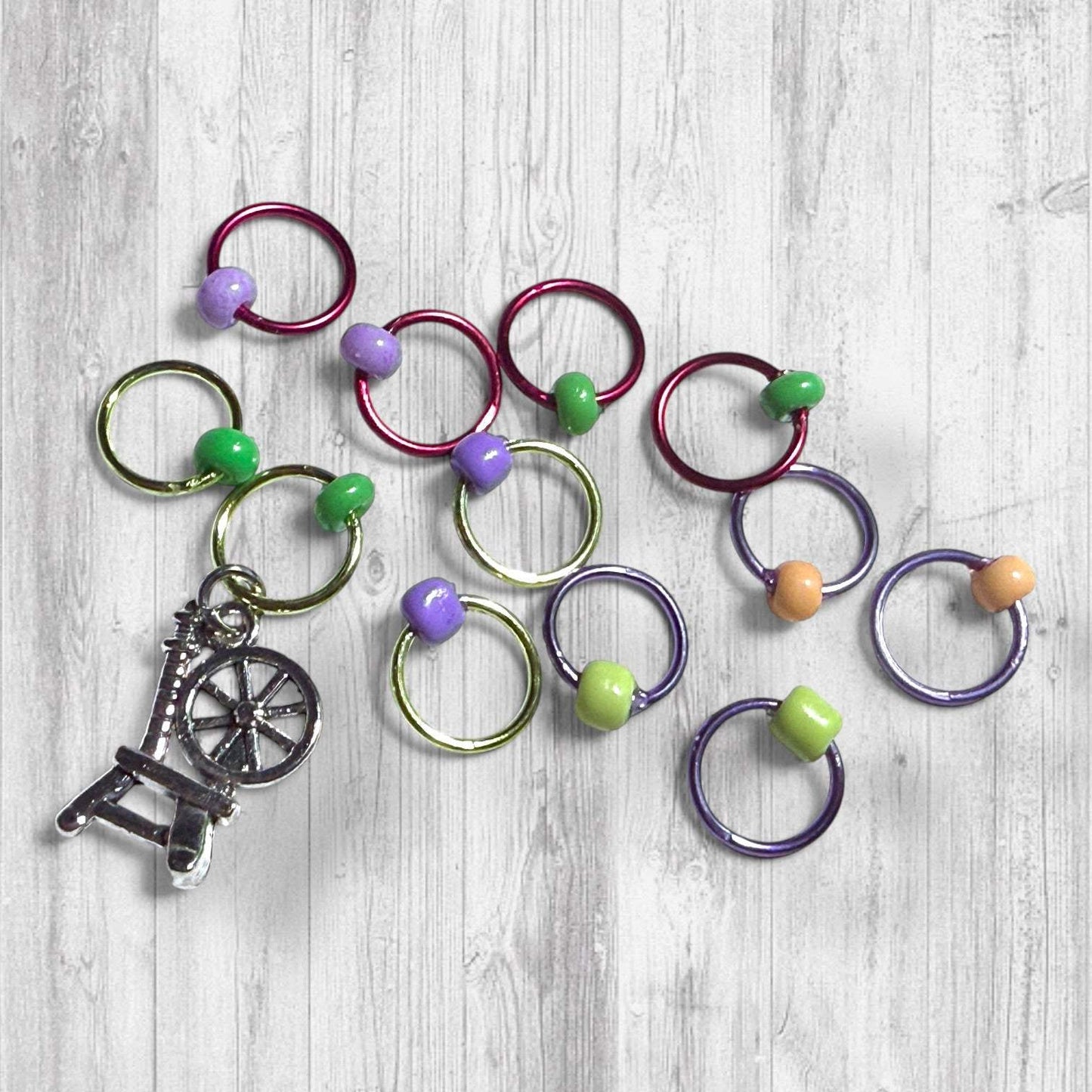 Ewe Made This Happen Progress and Stitch Markers