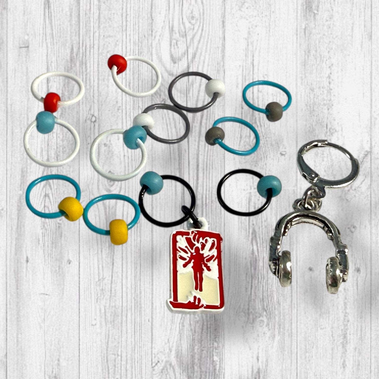 When Music Saves You Progress and Stitch Markers