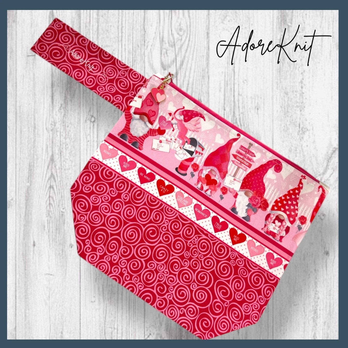 Gnomebody Loves You Like I Do Project Bag