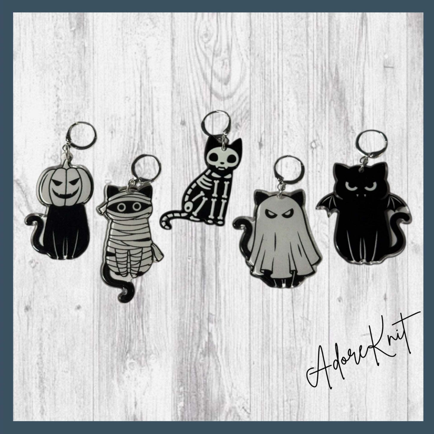 Frightfully Feline Set of Progress Markers