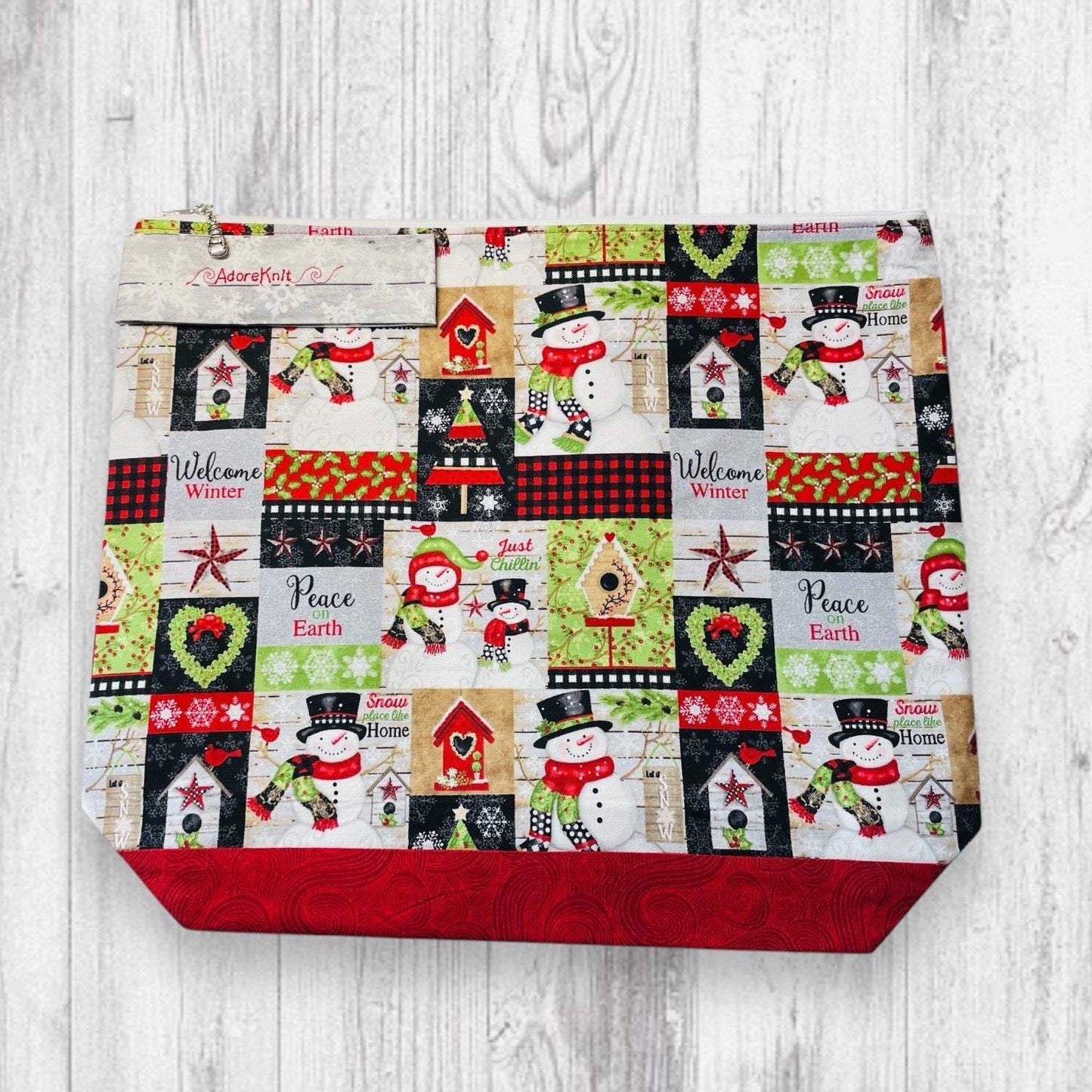 Snowplace Like Home Project Bag