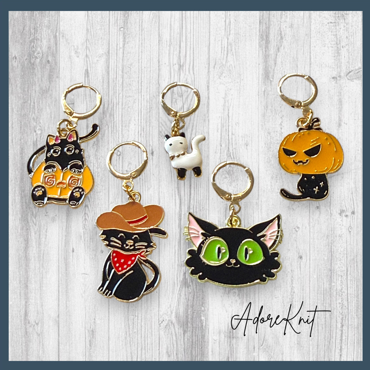 Pawsitively Haunted Set of Progress Markers