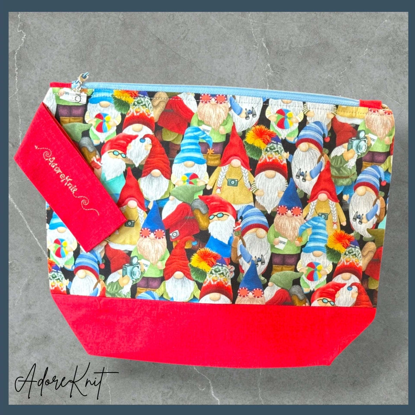 Gnomes Abroad Project Bag