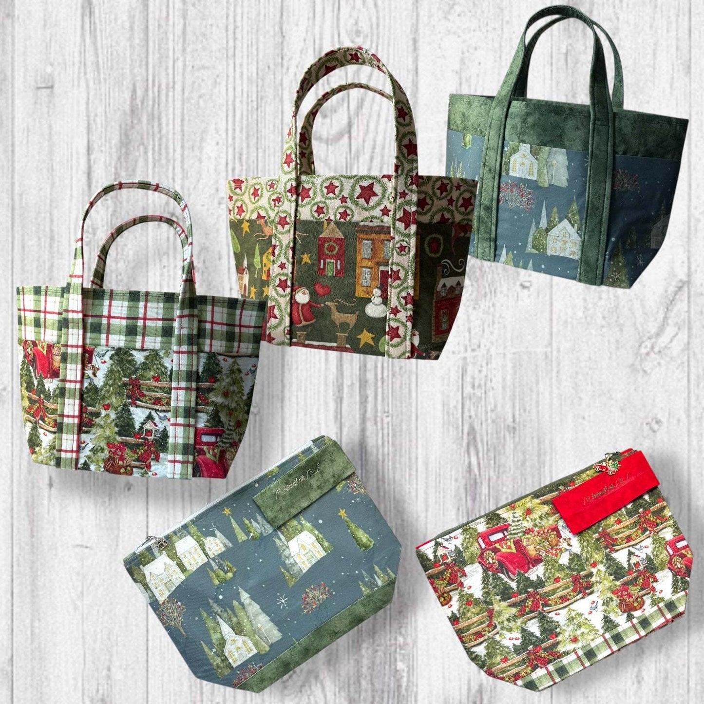 Snowy Pines Pickup Project Bag