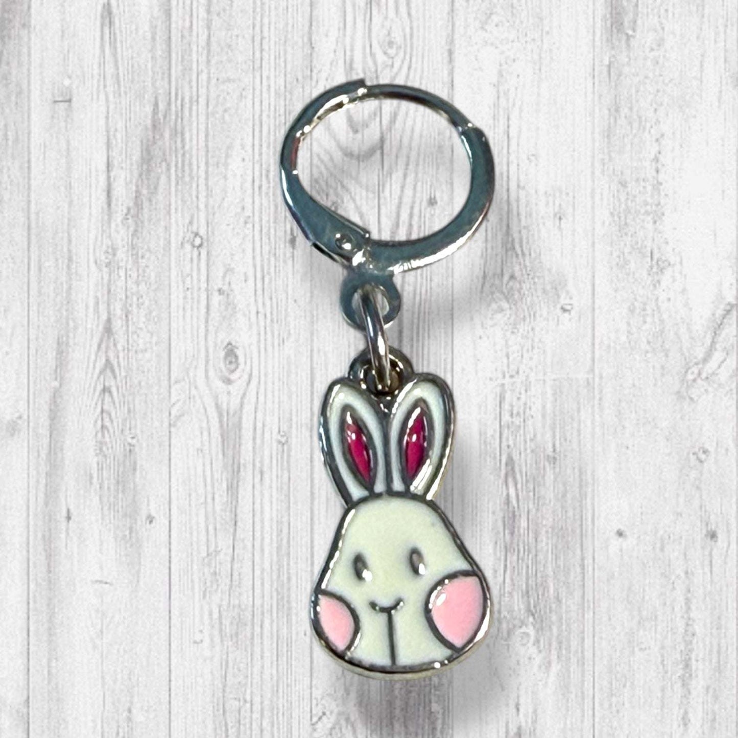 Bunny Business Progress and Stitch Markers Progress and Stitch Markers