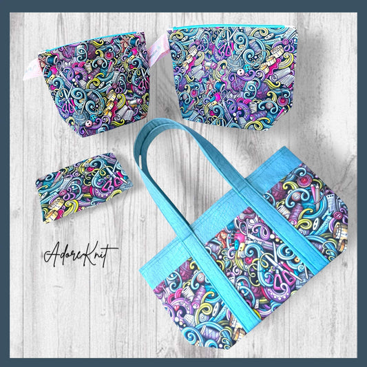 Stitchcraft and Scribbles Project Bag