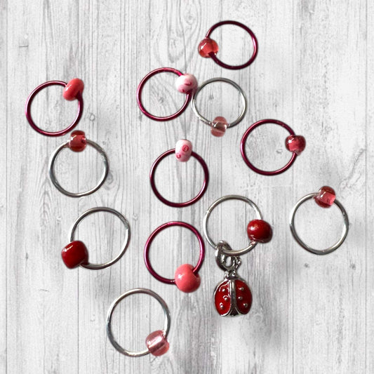 Plant Pots and Paws Progress & Stitch Markers