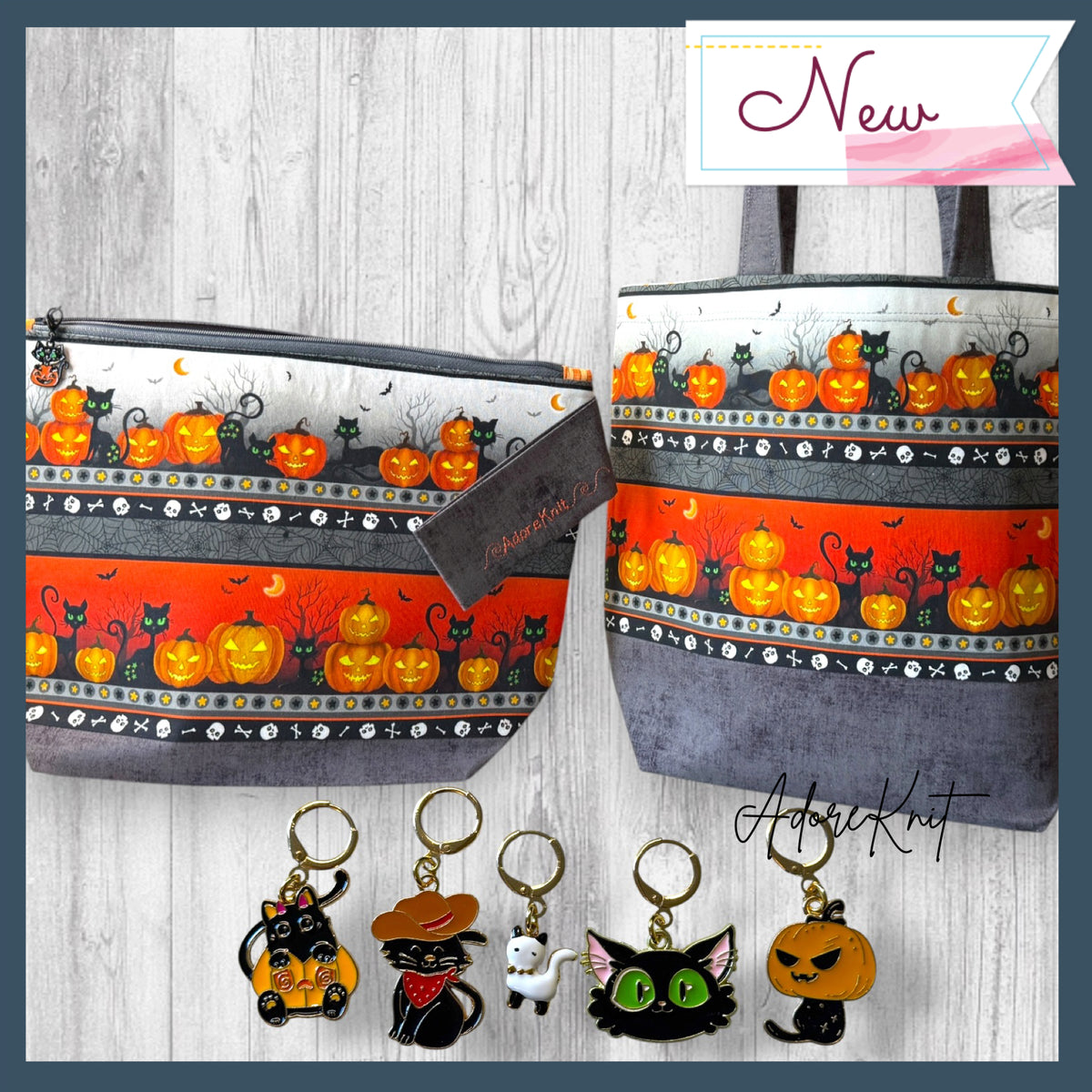 Pawsitively Haunted Project Bag