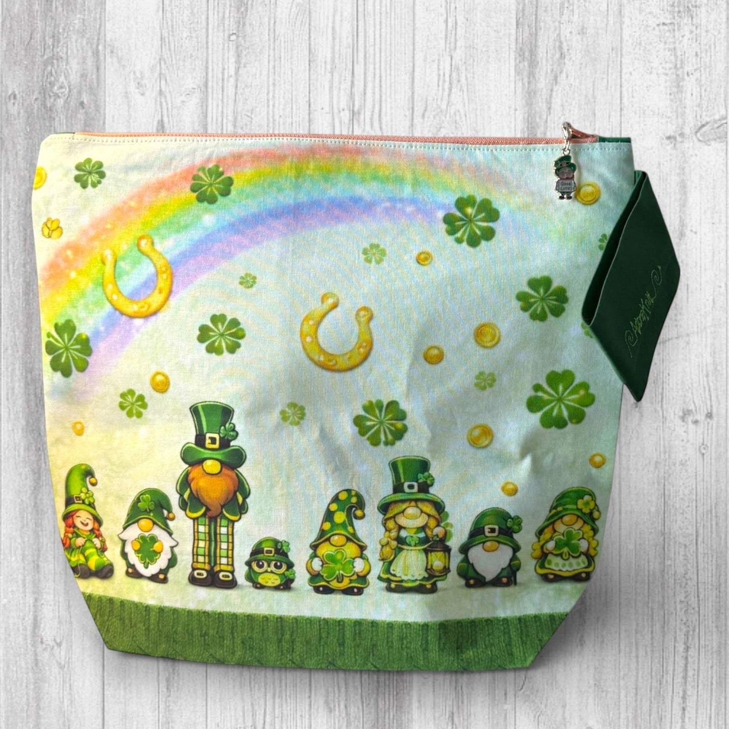 PREORDER Pot of Gold Over the Gnomebow Project Bag