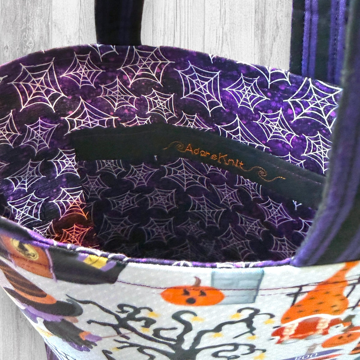 Gnome Trick or Treat Village Project Bag