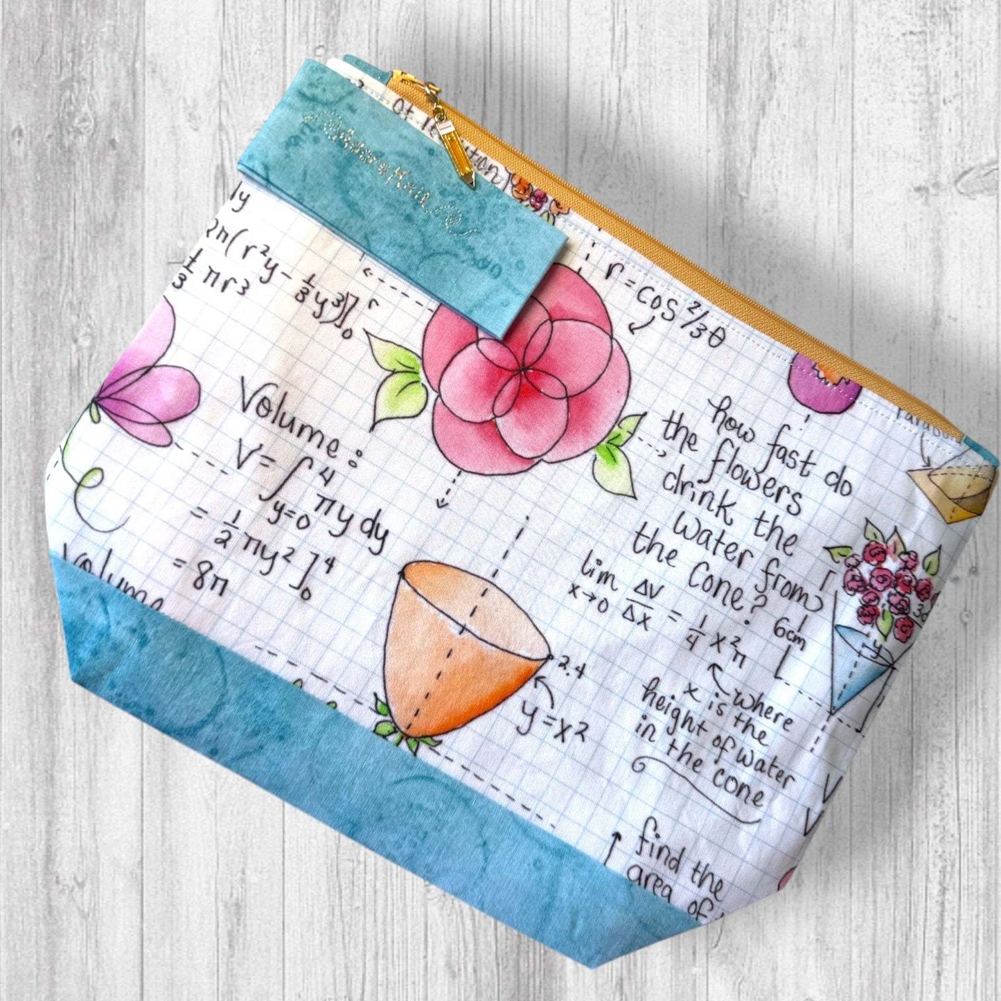 The Limit Does Not Exist (for my yarn stash) Project Bag