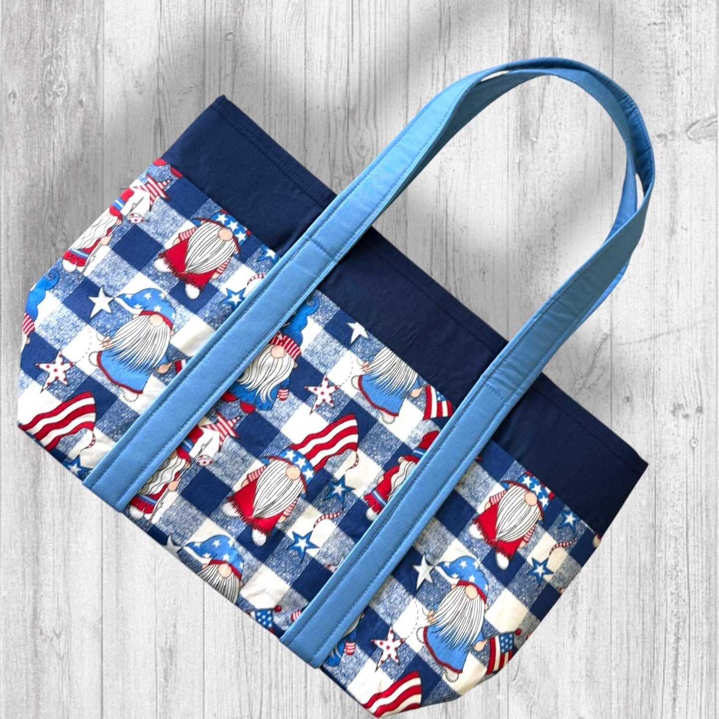 Red White and GNOME Project Bag