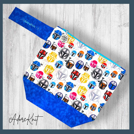 This Is the Way (to Finish It) Project Bag | Zippered Bag | May the Force 2026 Collection