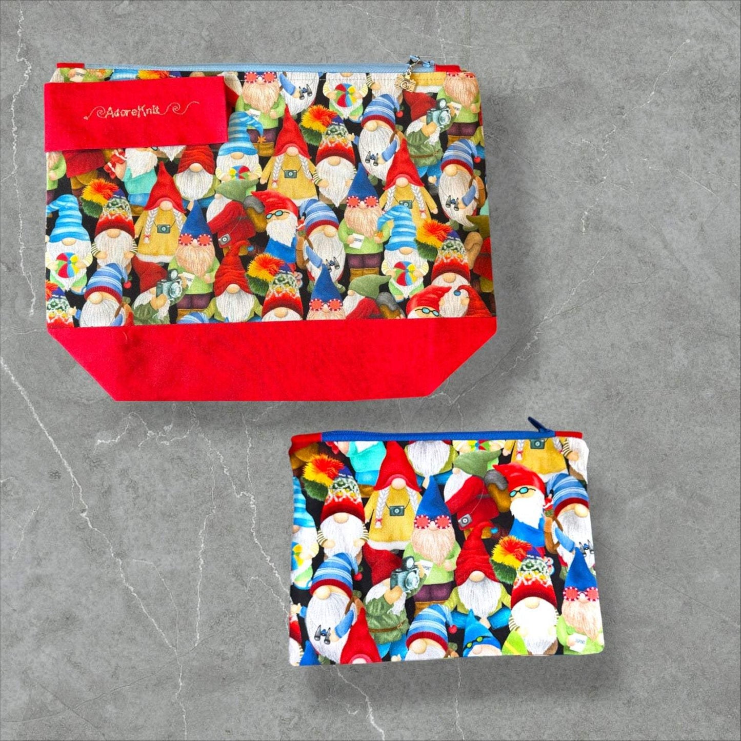 Gnomes Abroad Project Bag