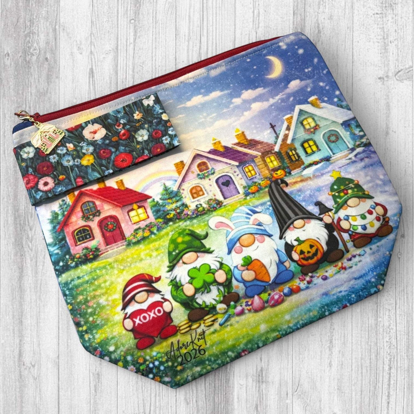 2026 Gnomes Through The Year Project Bag