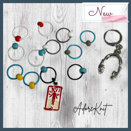 When Music Saves You Progress and Stitch Markers