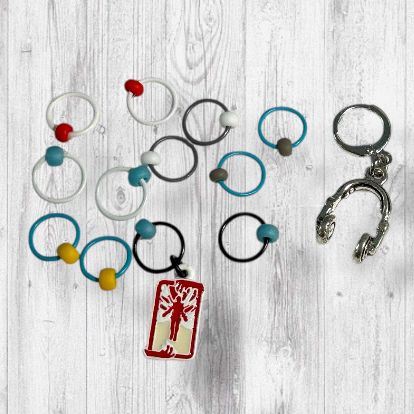 When Music Saves You Progress and Stitch Markers