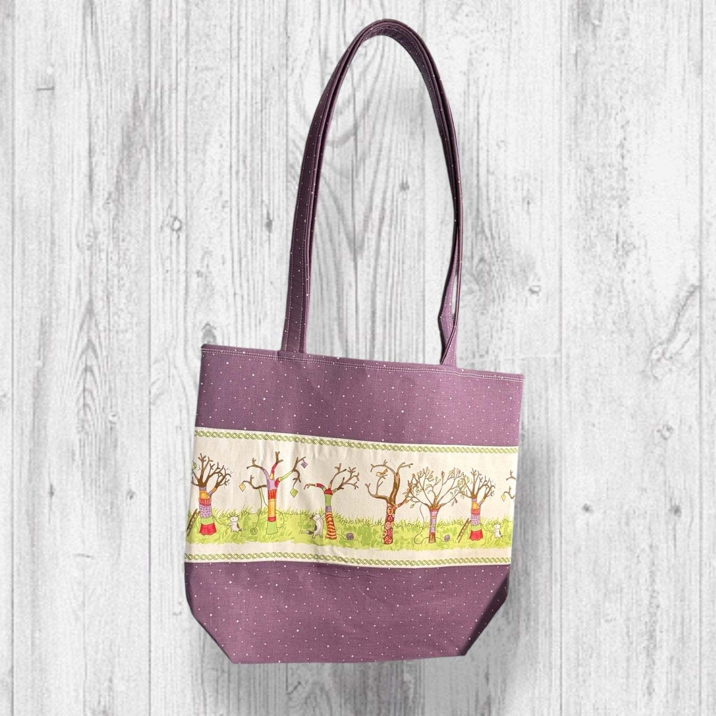 Tree Meowgicians Project Bag