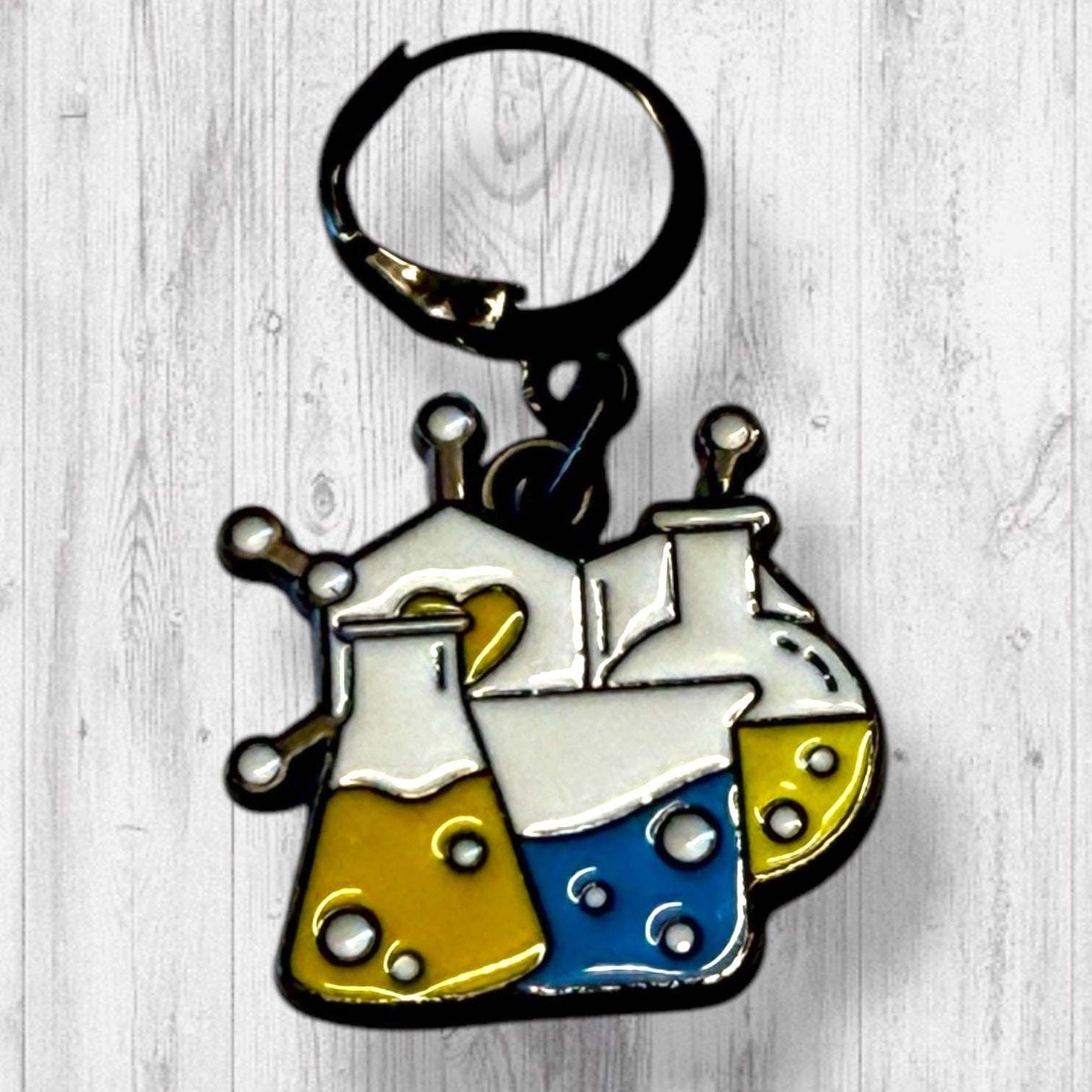 Science of Stitches Progress and Stitch Markers