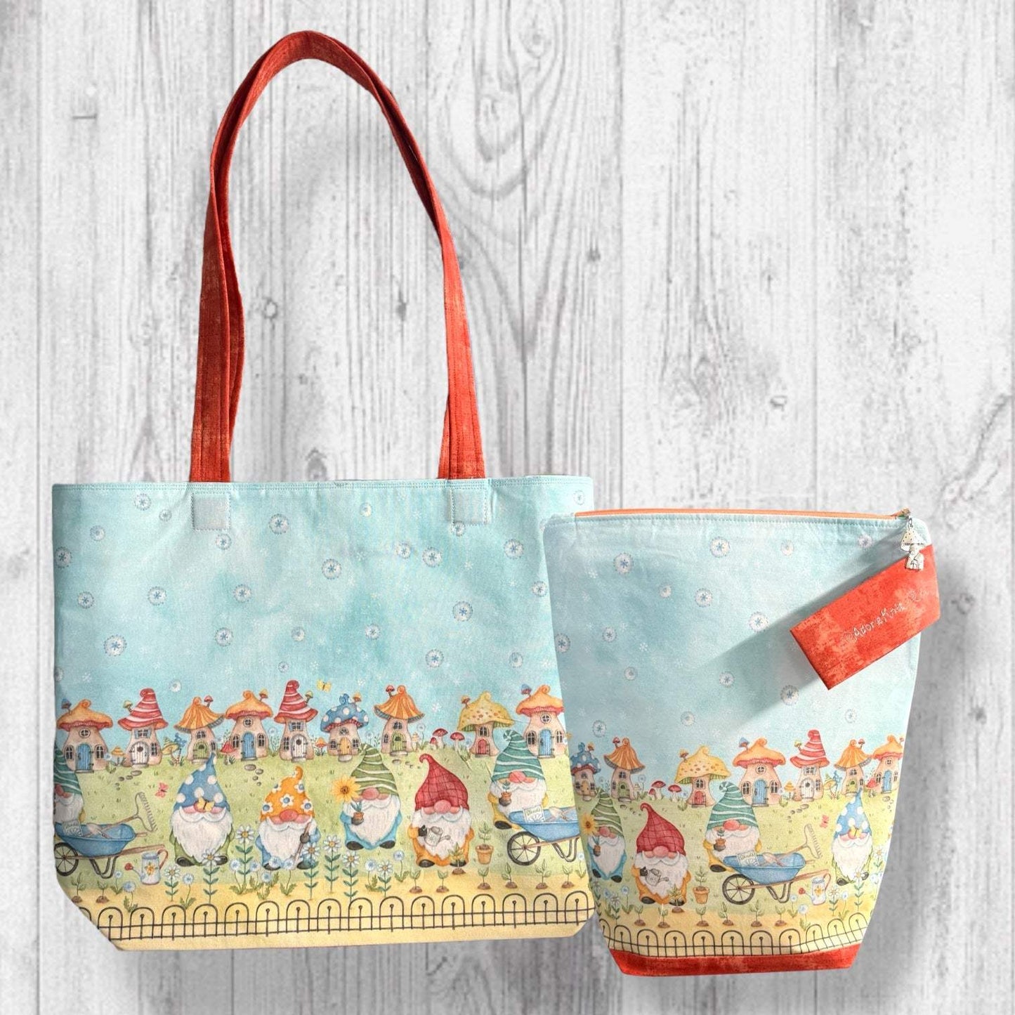 Gnomegrown Delights Summer Project Bag Commuter or Day-to-Day