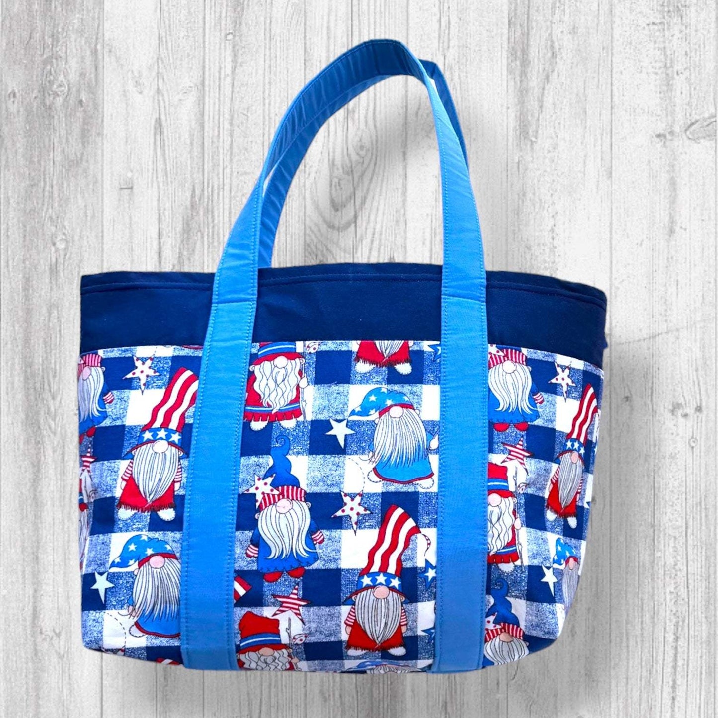 Red White and GNOME Project Bag
