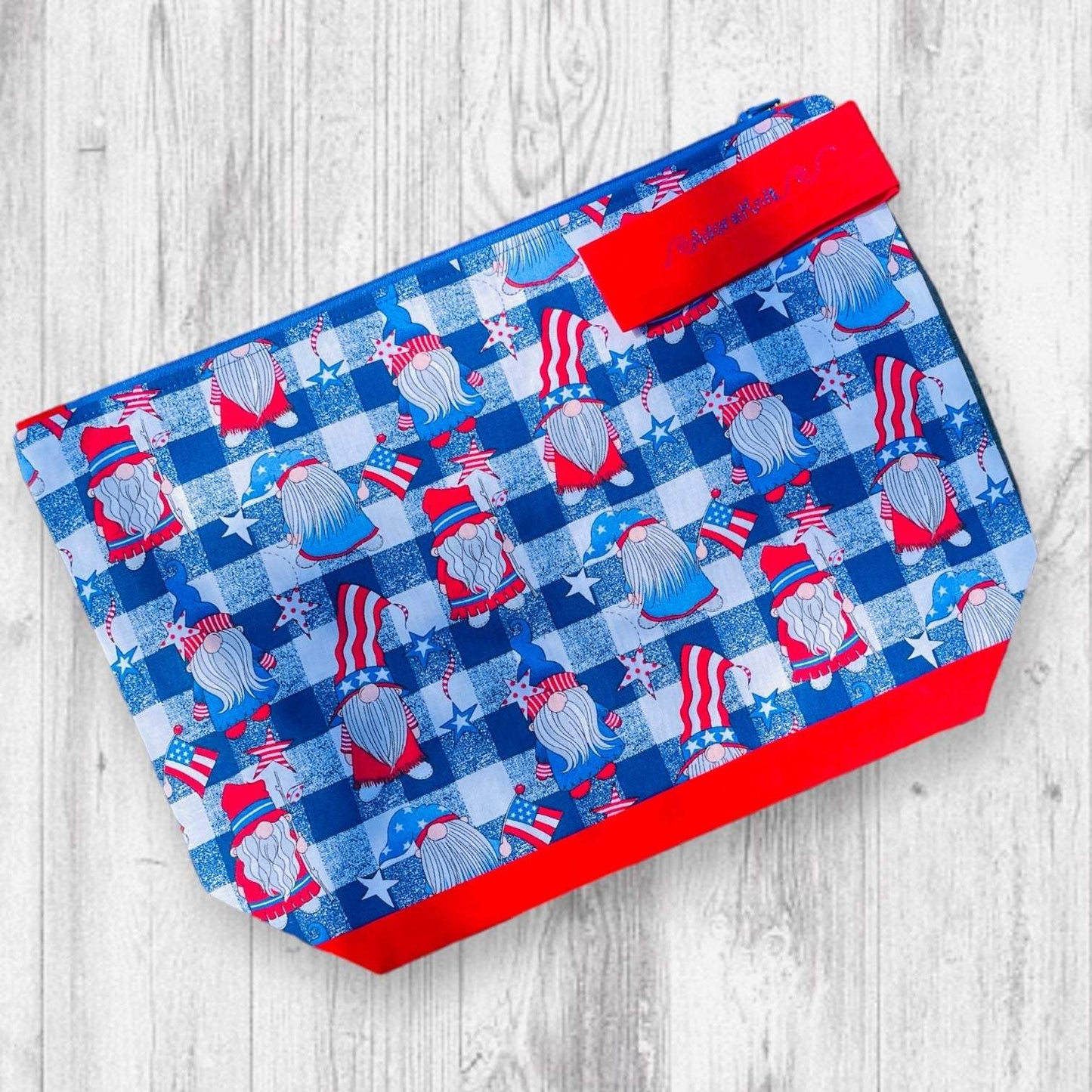 Red White and GNOME Project Bag