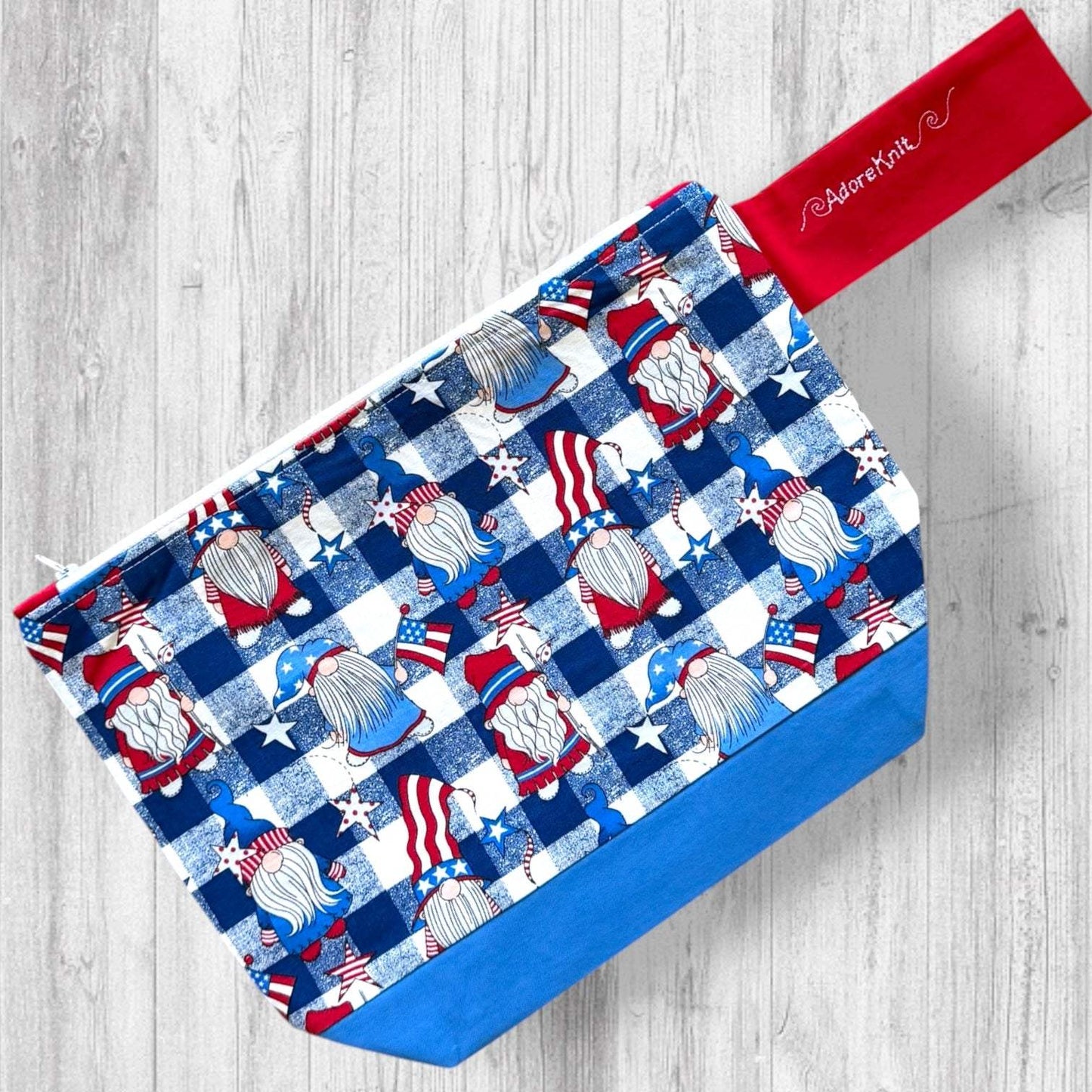 Red White and GNOME Project Bag