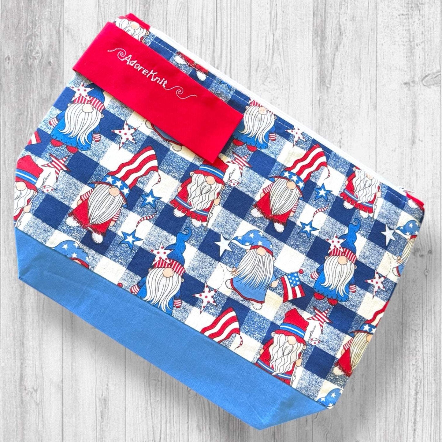 Red White and GNOME Project Bag