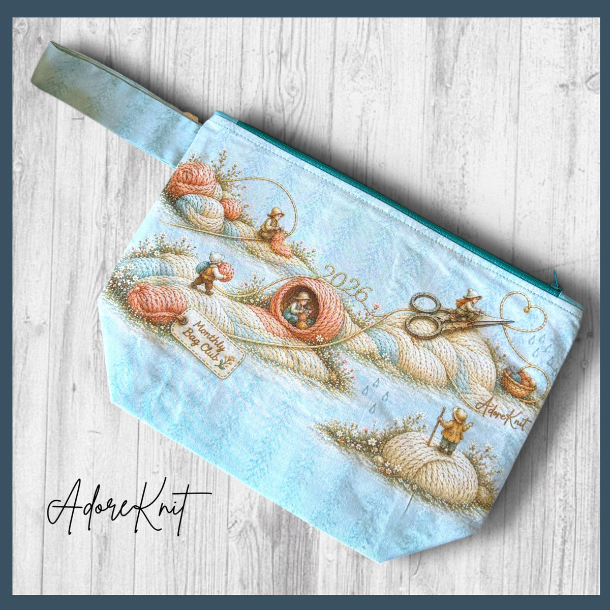 2026 AdoreKnit Monthly Bag Club Project Bag