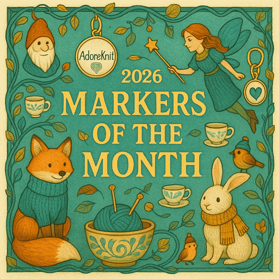 2026 Progress Markers of the Month Club, a monthly surprise set of five progress markers