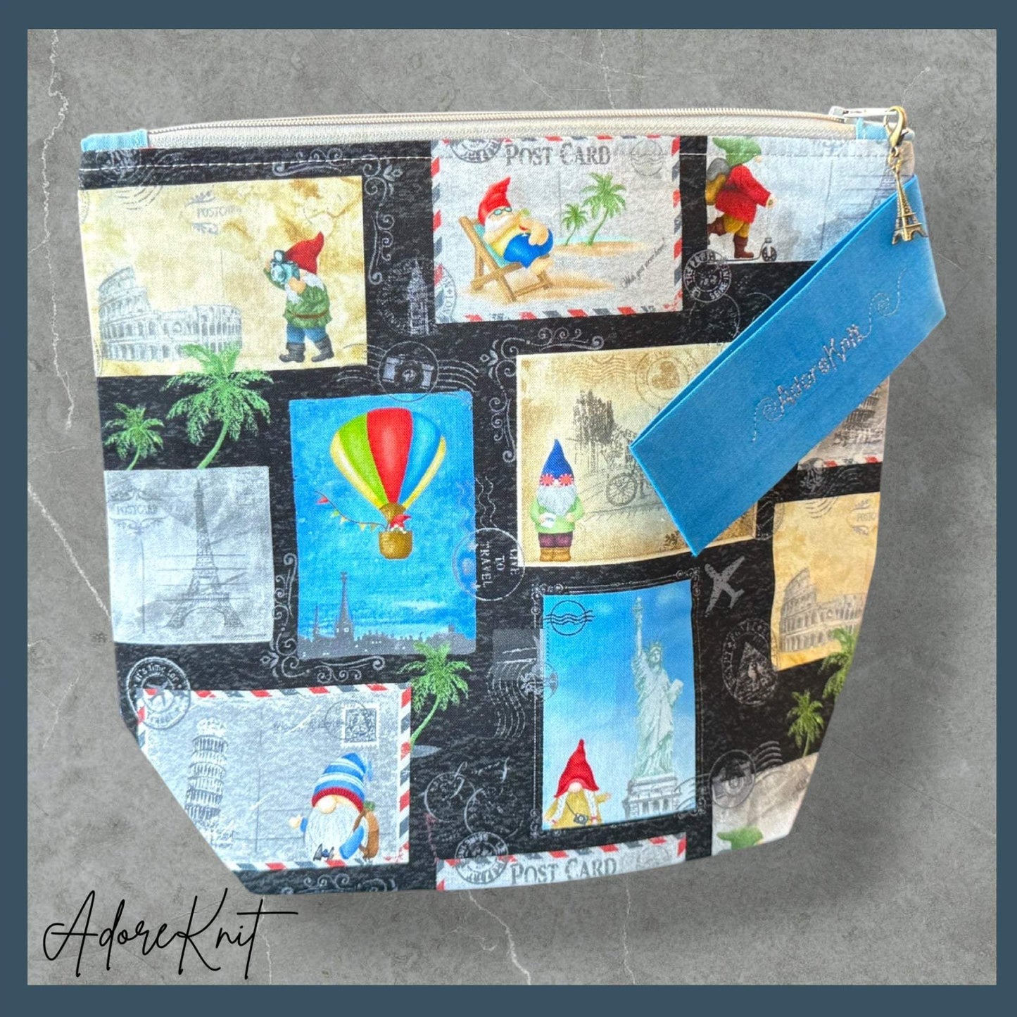 Passport to Gnomewhere Project Bag