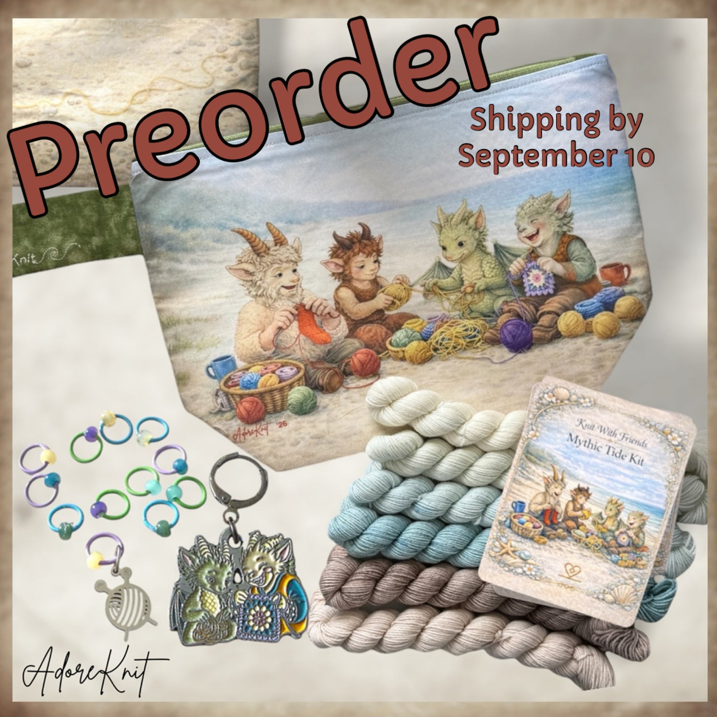 Knitting with Friends Series of Limited Edition Kits
