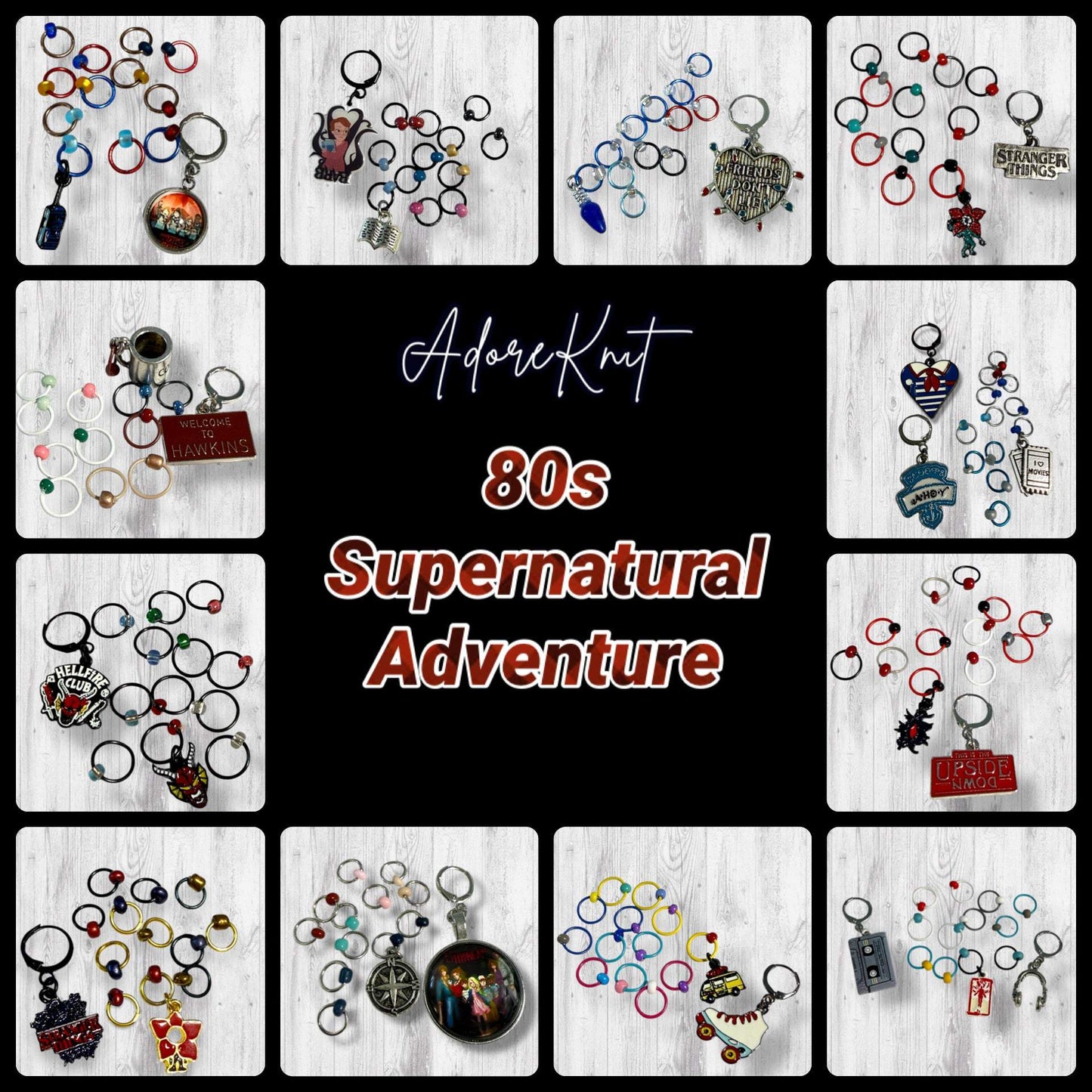 Roller Rink Memories and Pineapple Pizza Progress and Stitch Markers