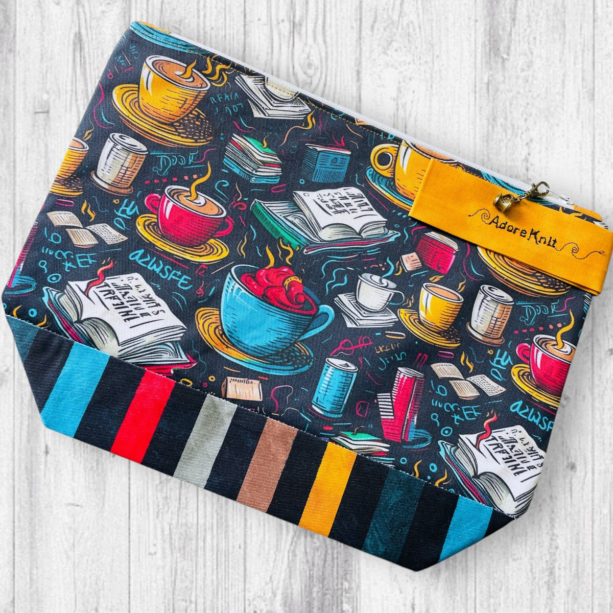 Spilling the Beans & Turning Pages Project Bag