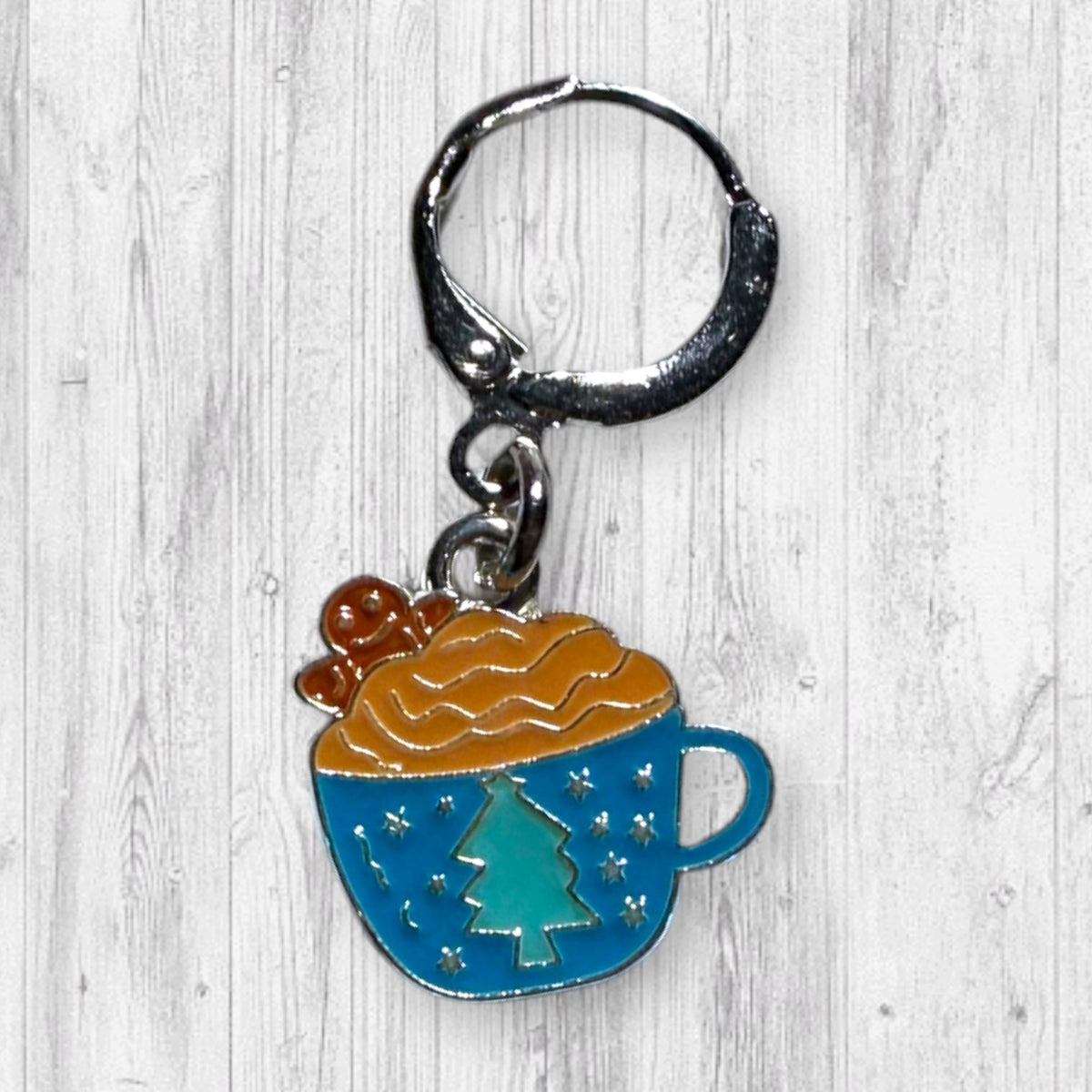 Gingerbread Dunk Progress & Stitch Markers