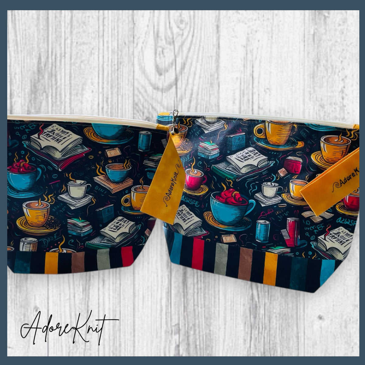 Spilling the Beans & Turning Pages Project Bag