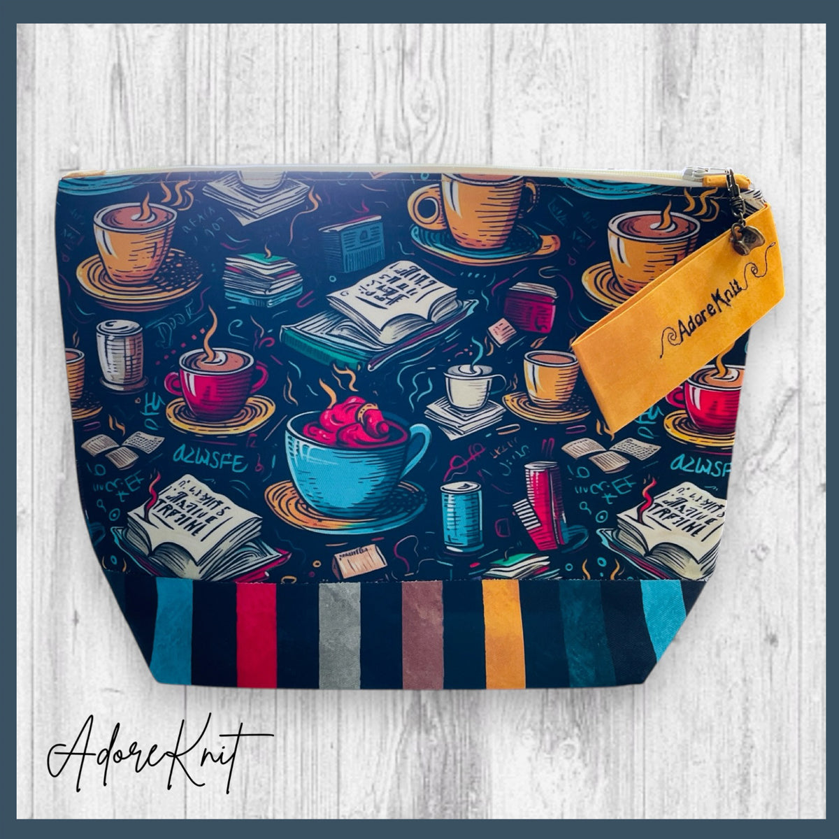Spilling the Beans & Turning Pages Project Bag