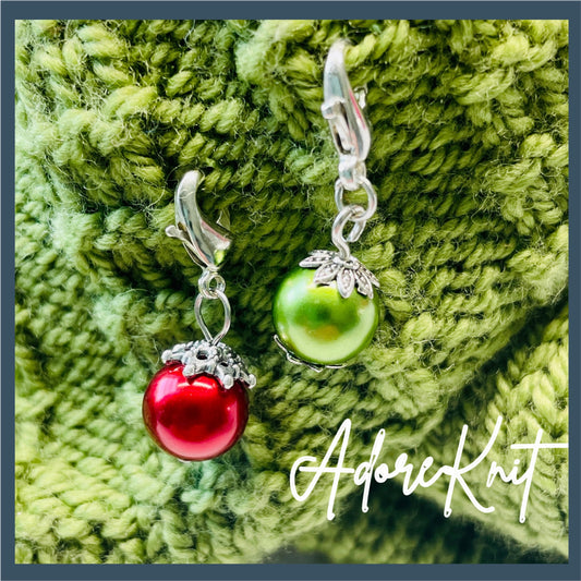 Holiday Gleaming Globes Progress Markers - AdoreKnit