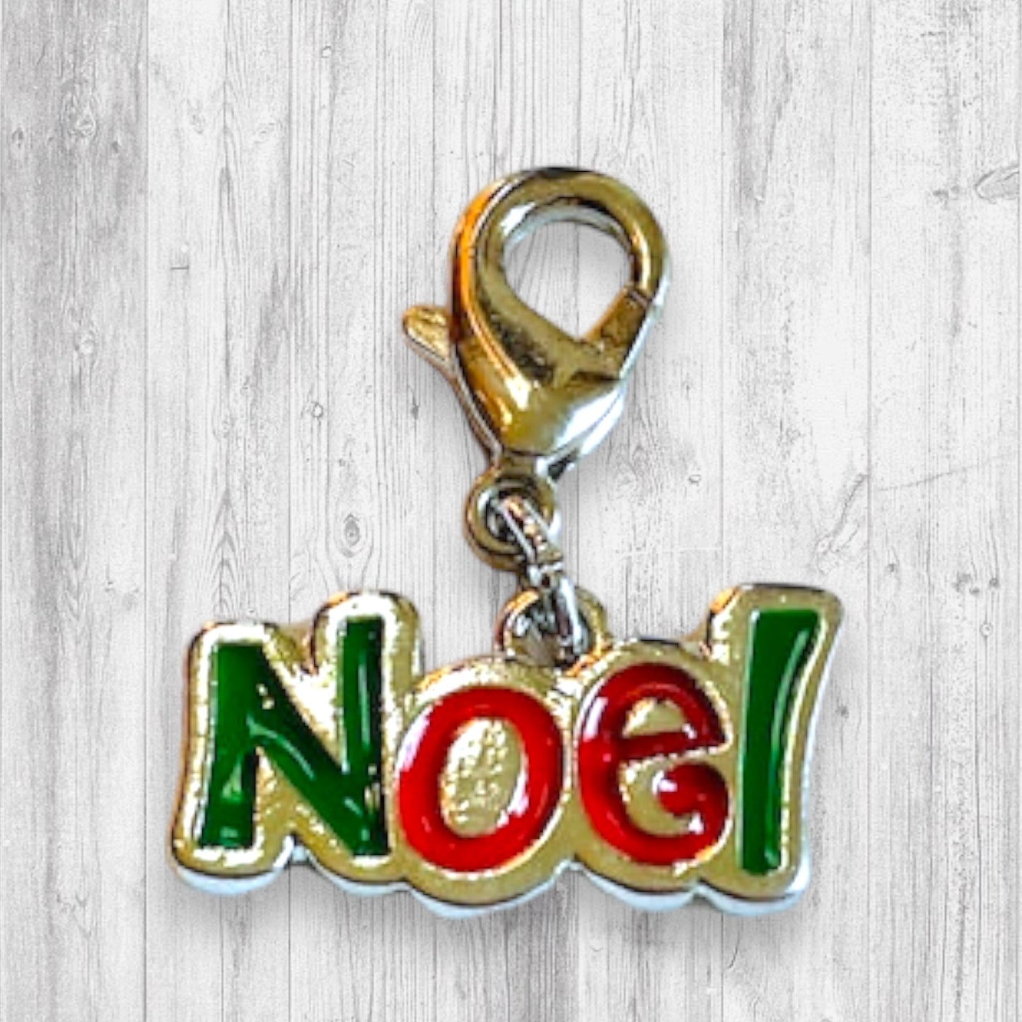 Noel Santa Progress and Stitch Markers - AdoreKnit